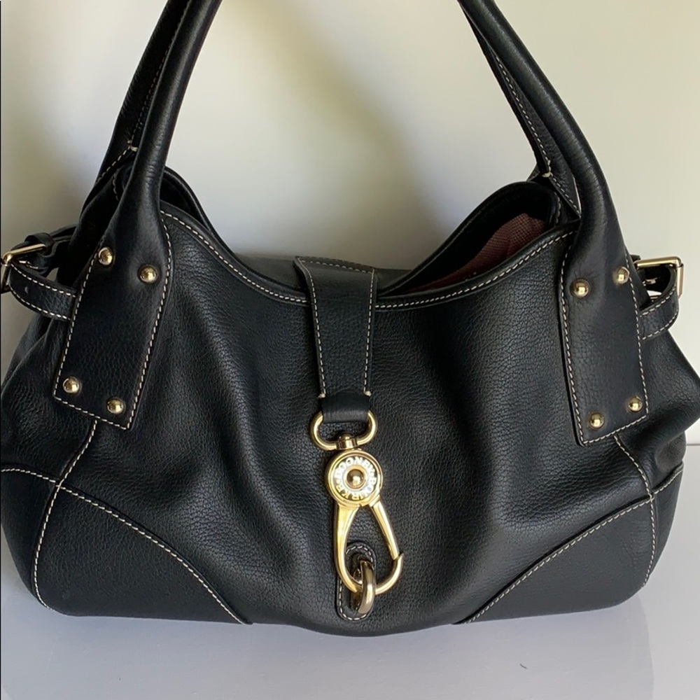 Dooney & Bourke Lobster Claw Black Satchel